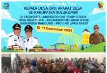 Rombongan Kajian Tiru dari Kabupaten Bulukumba Kunjungi Ekowisata Laboratorium Hidup Citarik di Desa Padamukti